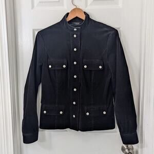 Black vintage corduroy jacket